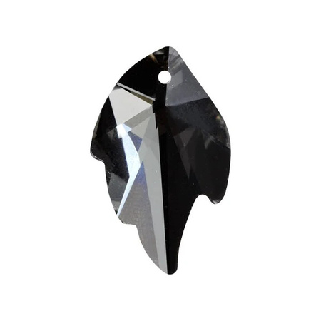 Lumina Crystals - 6735 32mm Leaf Silver Night